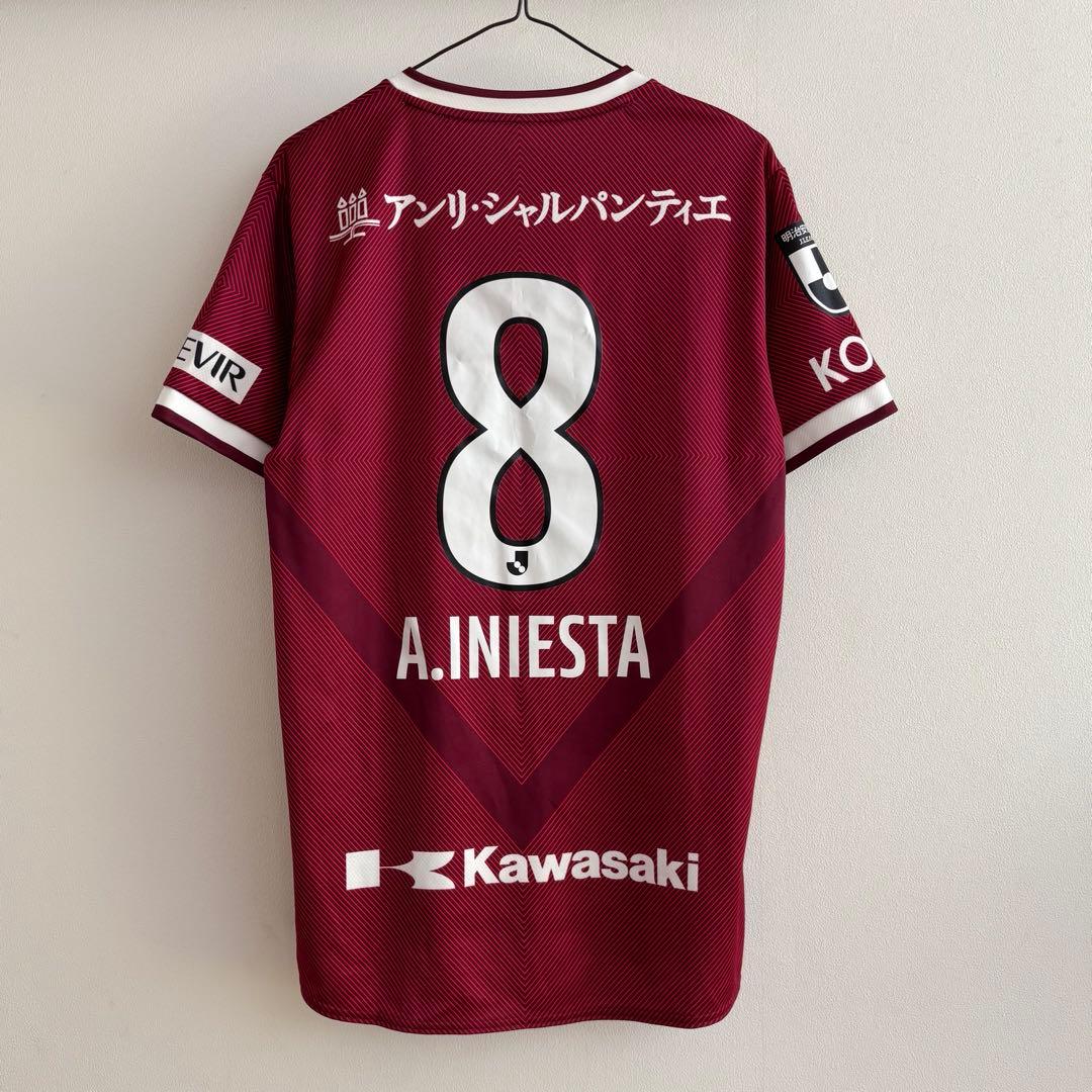 ヴィッセル神戸　イニエスタ　バルセロナ　サッカー　ユニフォーム　ゲームシャツ