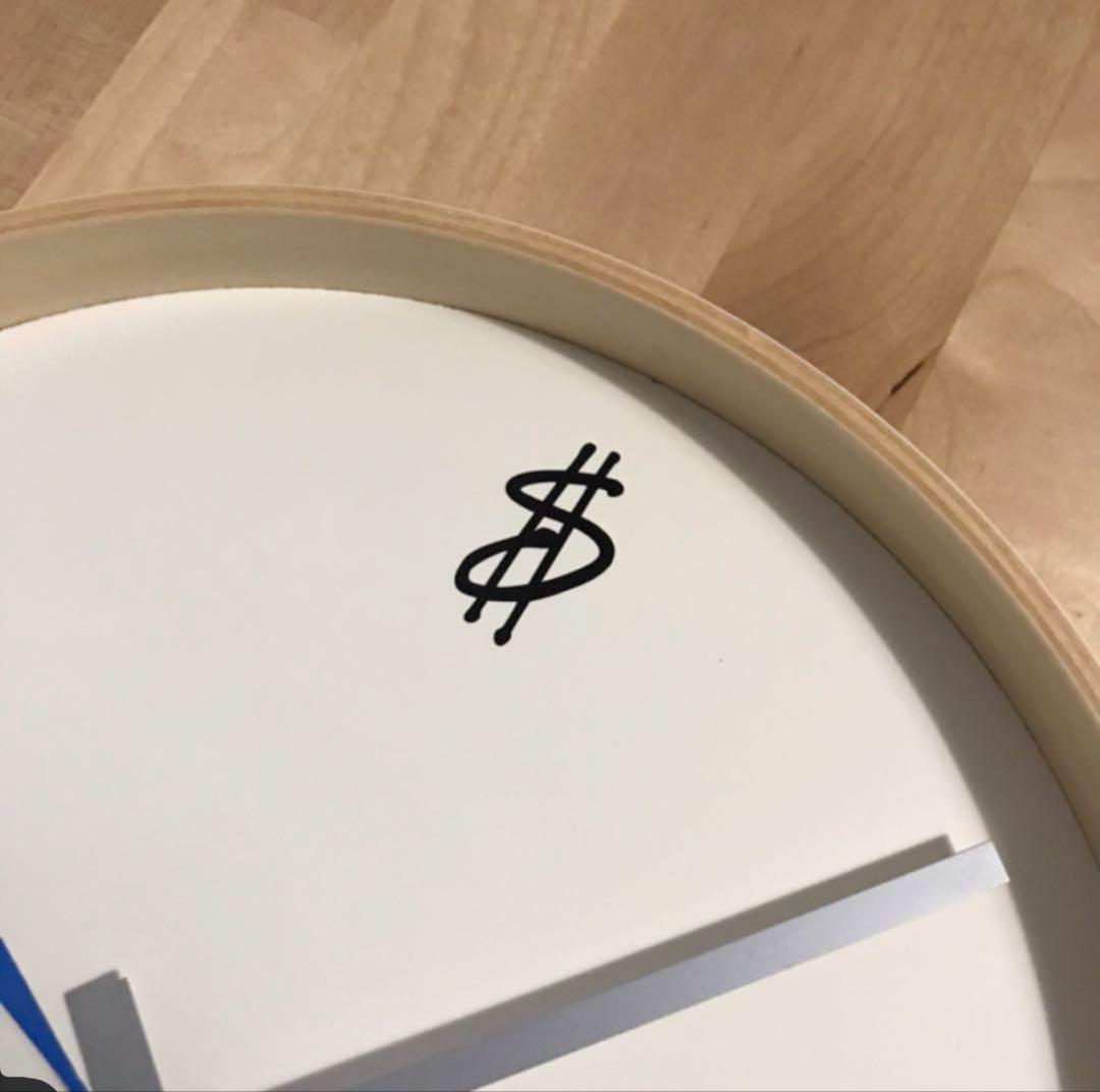 インテリア時計 STUSSY Livin' Wall Clock by SAITO WOOD
