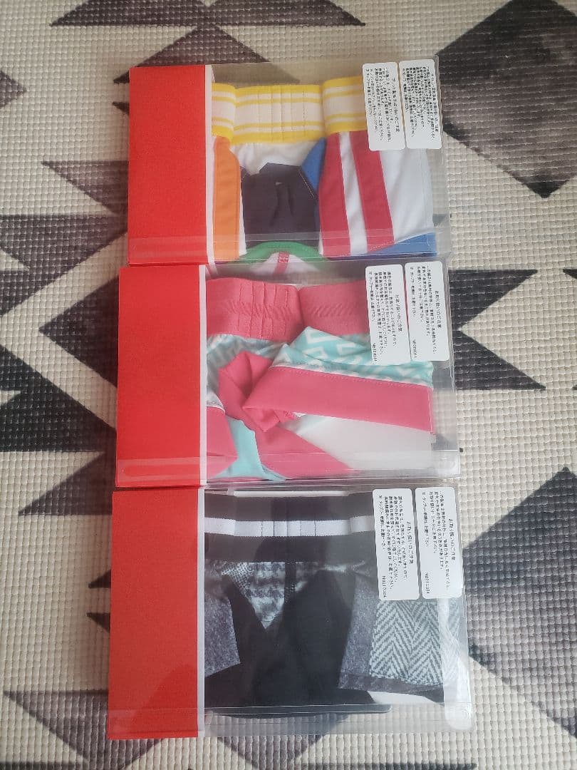 TOOT ボクサーパンツ 3色セット Sサイズ