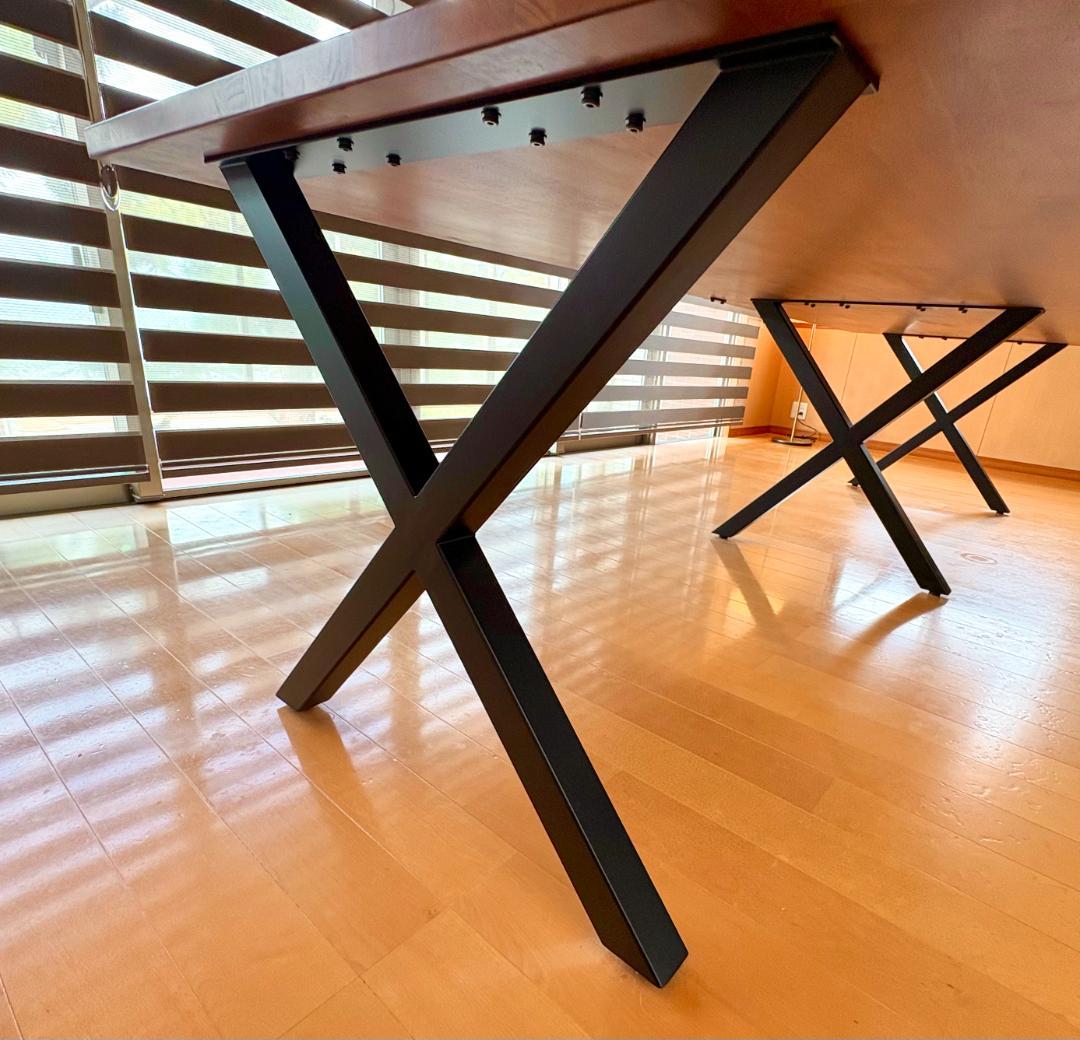 KANADEMONO ラバーウッド チークブラウン テーブル 300*100cm