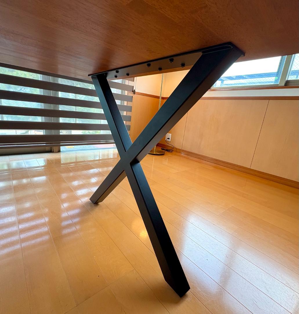 KANADEMONO ラバーウッド チークブラウン テーブル 300*100cm