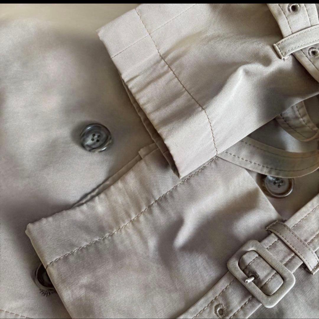 美品✨定価19万✨フォクシー モノグラムトレンチコート バッグロゴ 21年