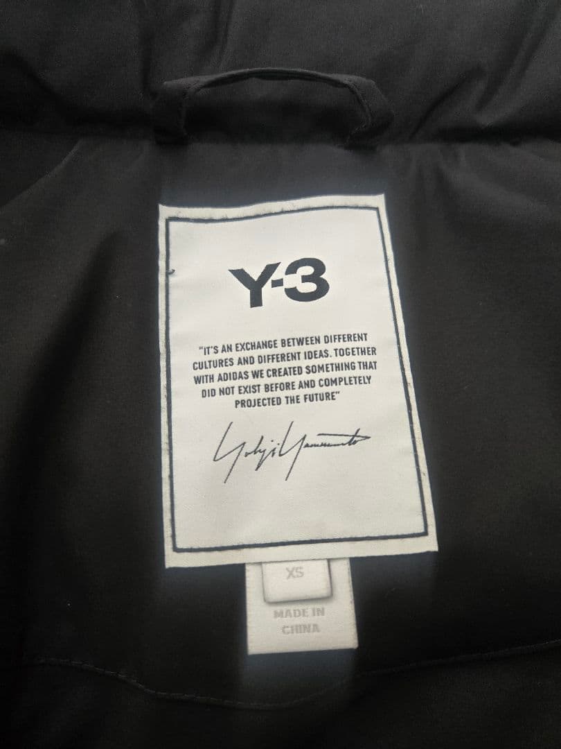Y-3 ダウンベスト ヨウジヤマモト × adidas