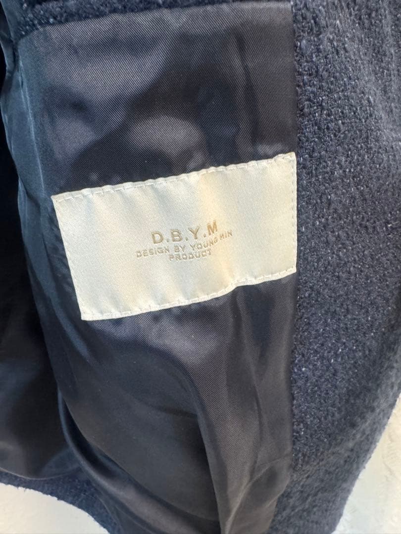 2planツイードジャケット ネイビー メンズ 韓国ブランド