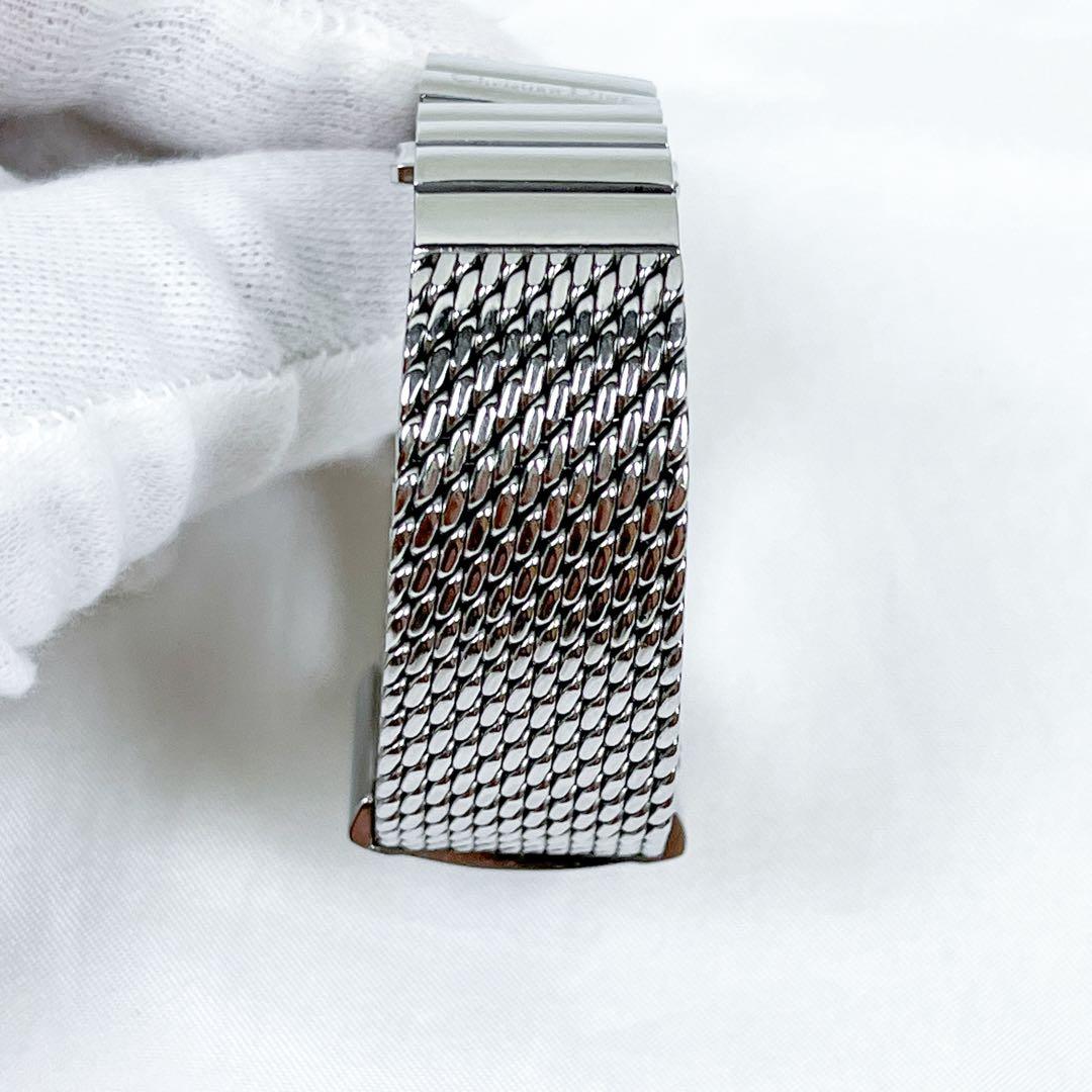 希少 稼動品 ディオール 腕時計 リバ スクエア スチールバンド レディース