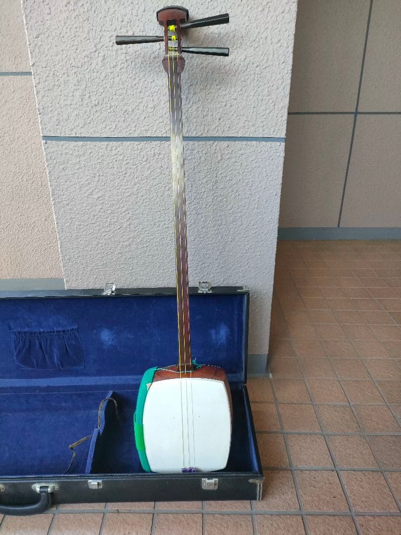 三味線 本体 3弦 ハードケース付き