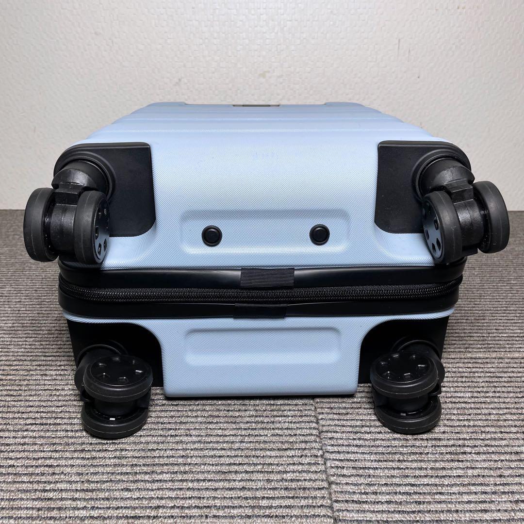 無印良品 バーを自由に調節できる ハードキャリーケース 20L 機内持込可能
