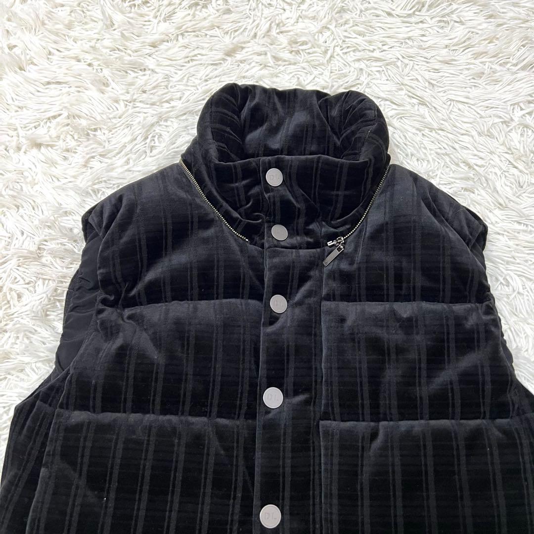 スズランデイジーリン for フォクシー ダウンベスト ベロア　ブラック