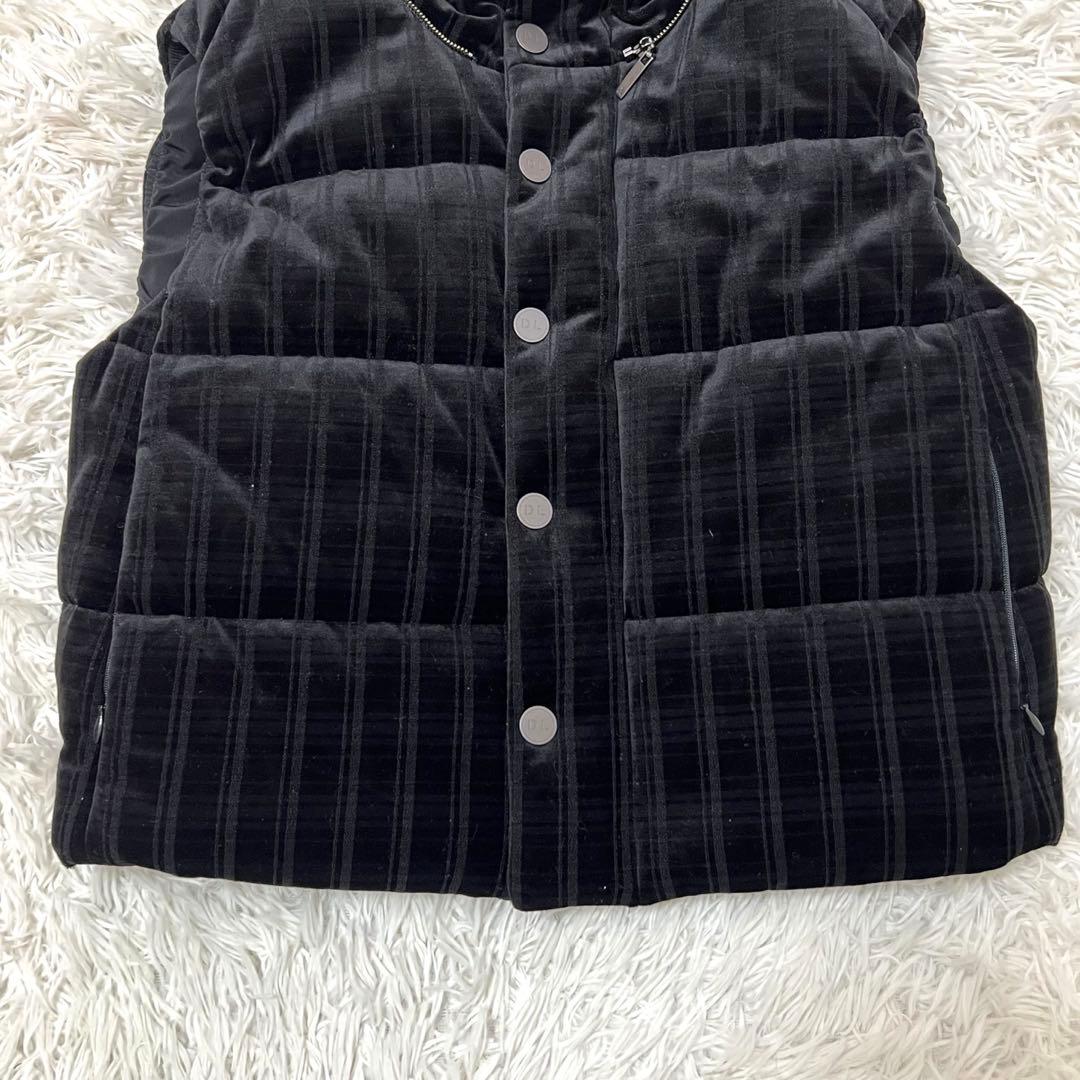 スズランデイジーリン for フォクシー ダウンベスト ベロア　ブラック
