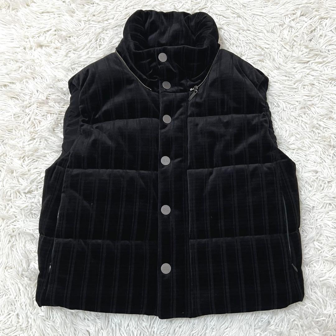 スズランデイジーリン for フォクシー ダウンベスト ベロア　ブラック