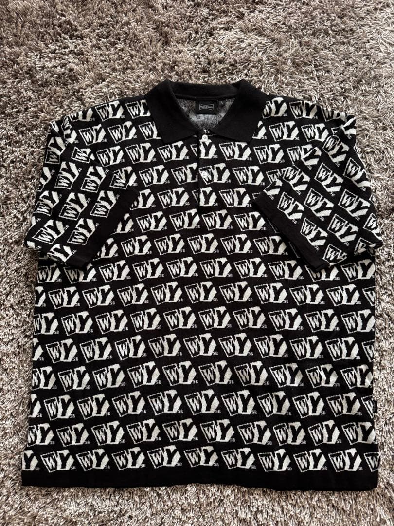 wasted youth ウェイステッドユース tokion ニットポロシャツL