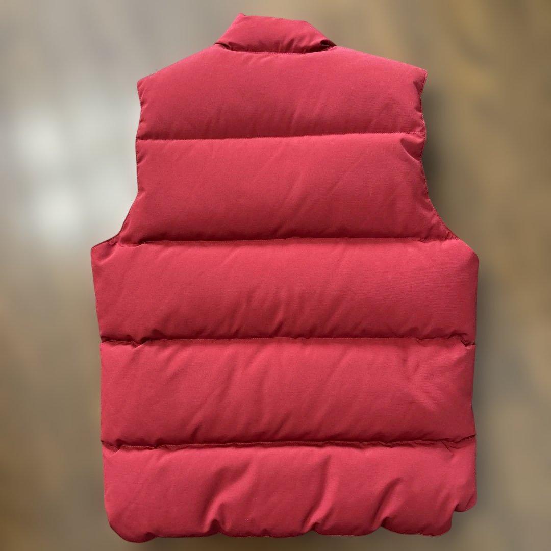カナダグース　ダウンベスト　レッド　S