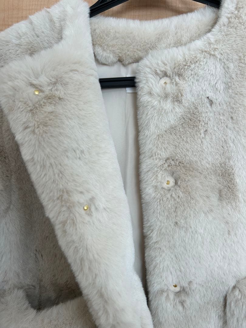 【即購入◎】Mila Owen アウター　 金釦クロップドファージャケット