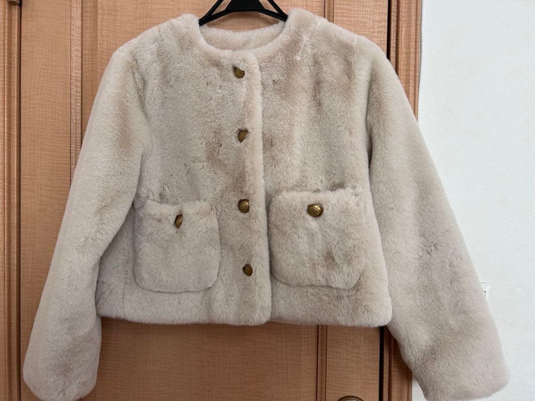 【即購入◎】Mila Owen アウター　 金釦クロップドファージャケット