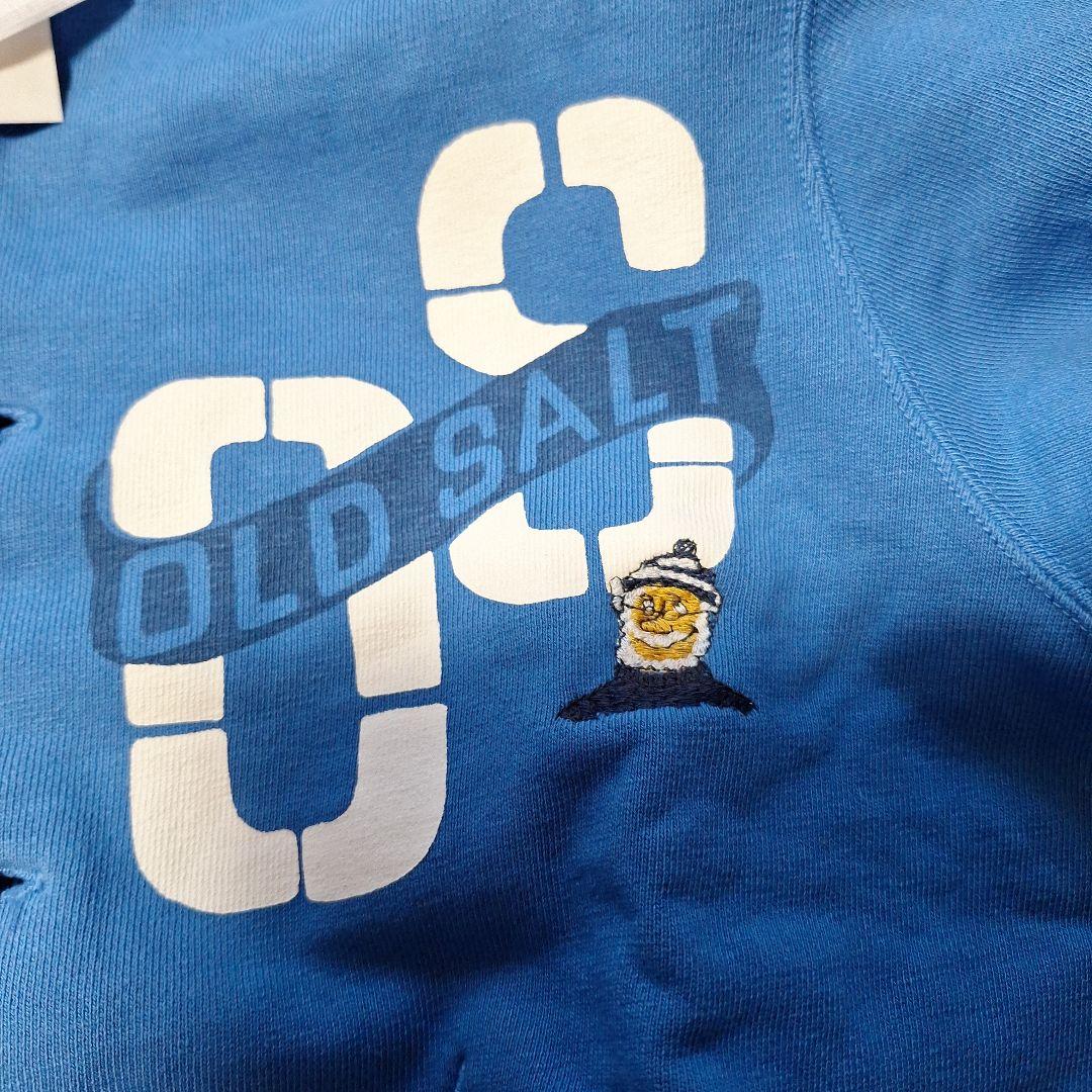 45Rオールドソルトのペタッチプリントの908裏毛スタジアム