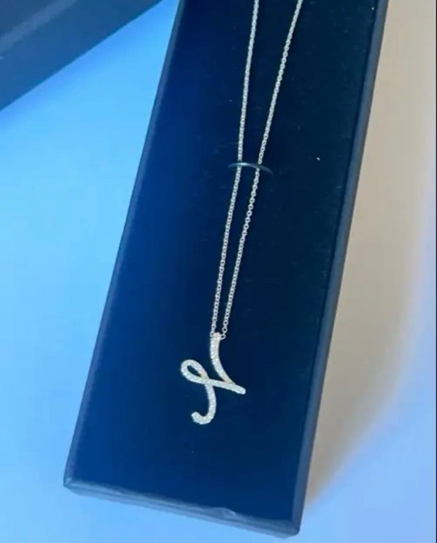 ミキモト　N ロゴ ネックレス 調整可能