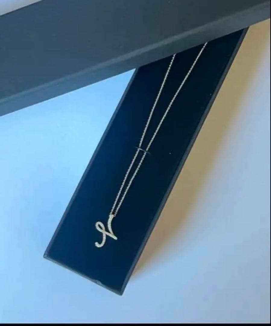 ミキモト　N ロゴ ネックレス 調整可能