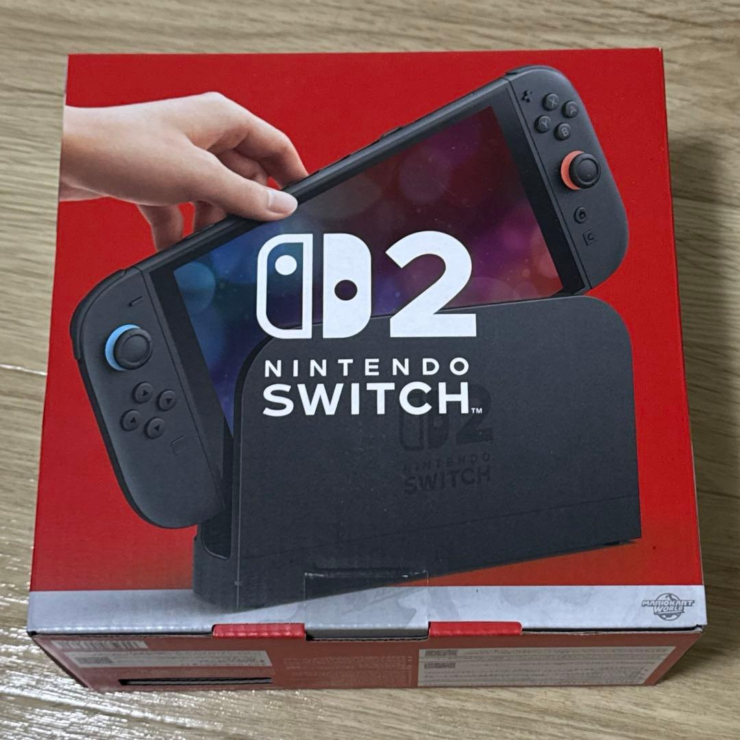 新品未使用 Nintendo Switch 2 本体 マリオカートワールドセット