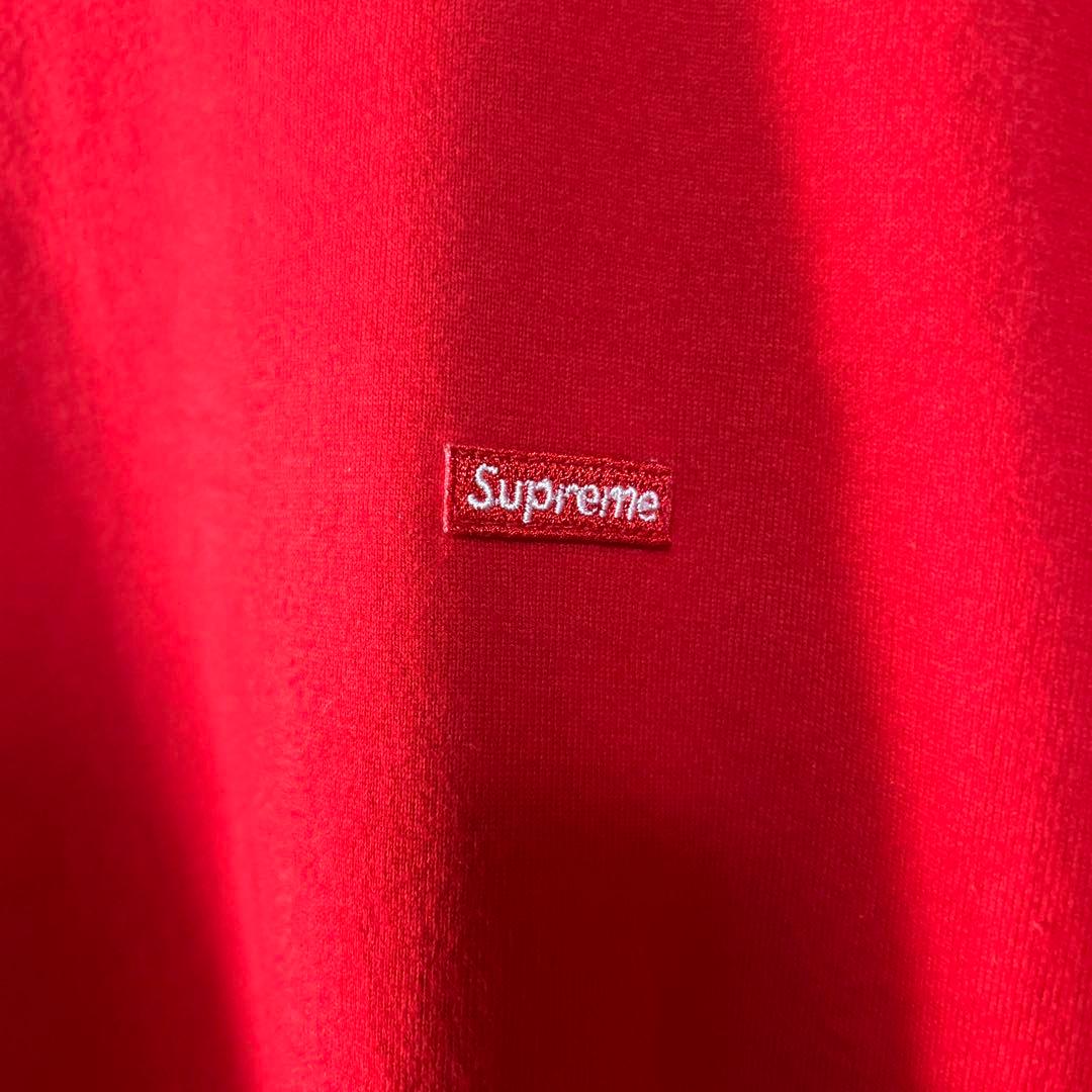 トップス Supreme Small Box L/S Tee \"Red\"