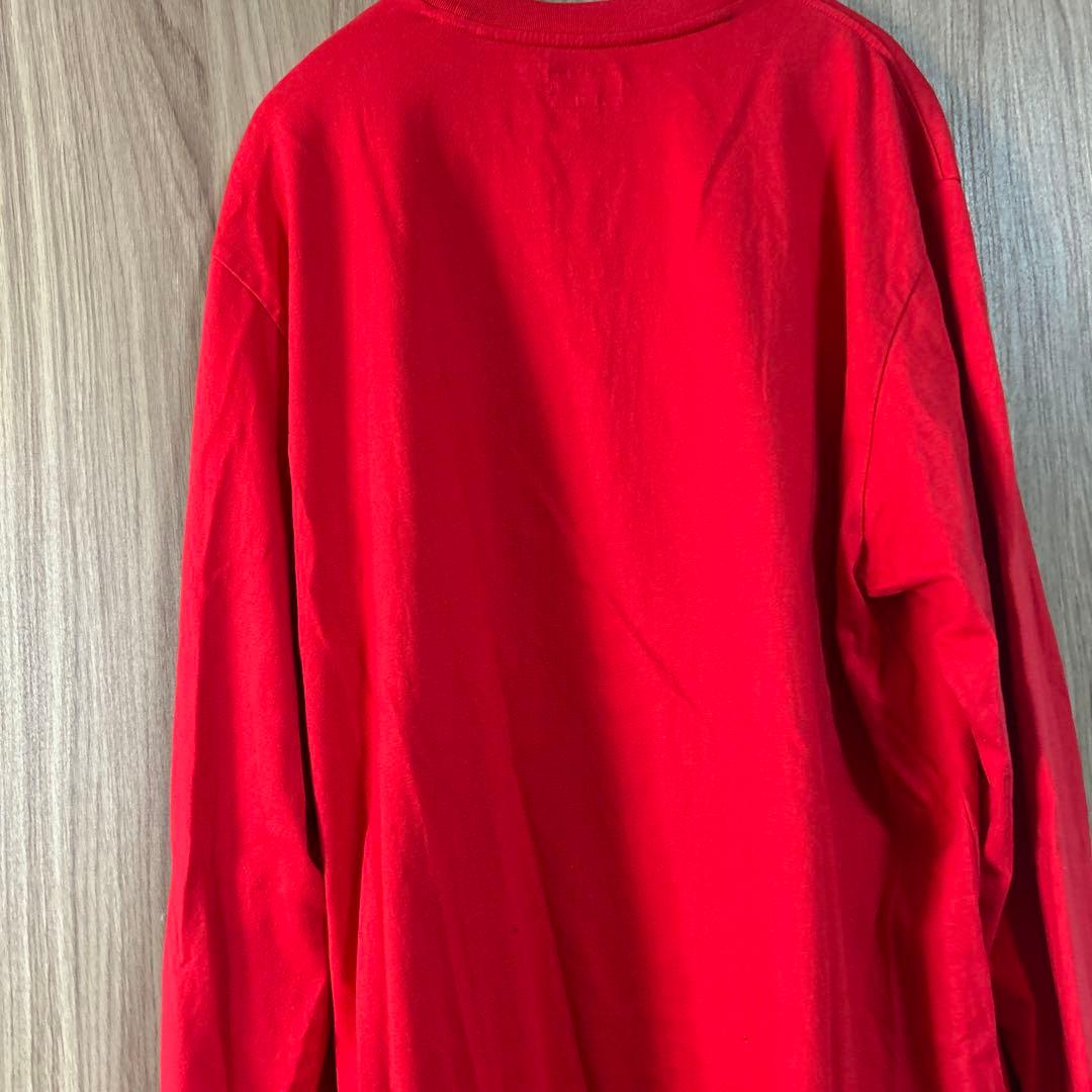 トップス Supreme Small Box L/S Tee \"Red\"