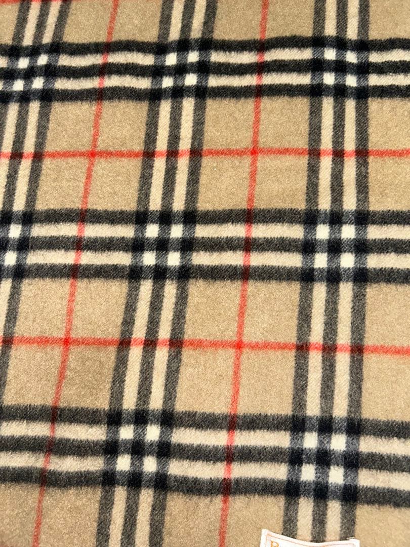 BURBERRY マフラー ノバチェック カシミヤ100 % チェック
