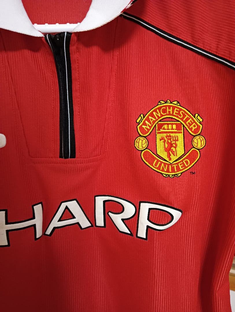 正規品　98-00 マンチェスター・ユナイテッド ユニフォーム　L