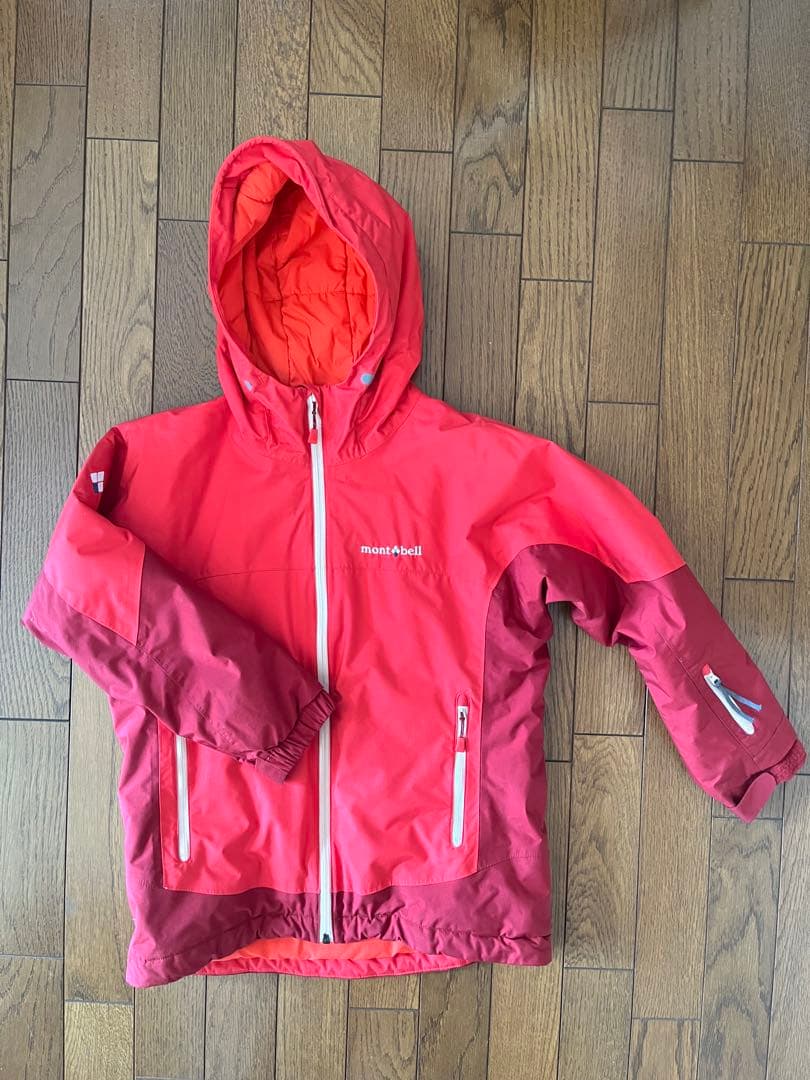 【shooo】モンベル mont-bell 子供用スキーウェア上下