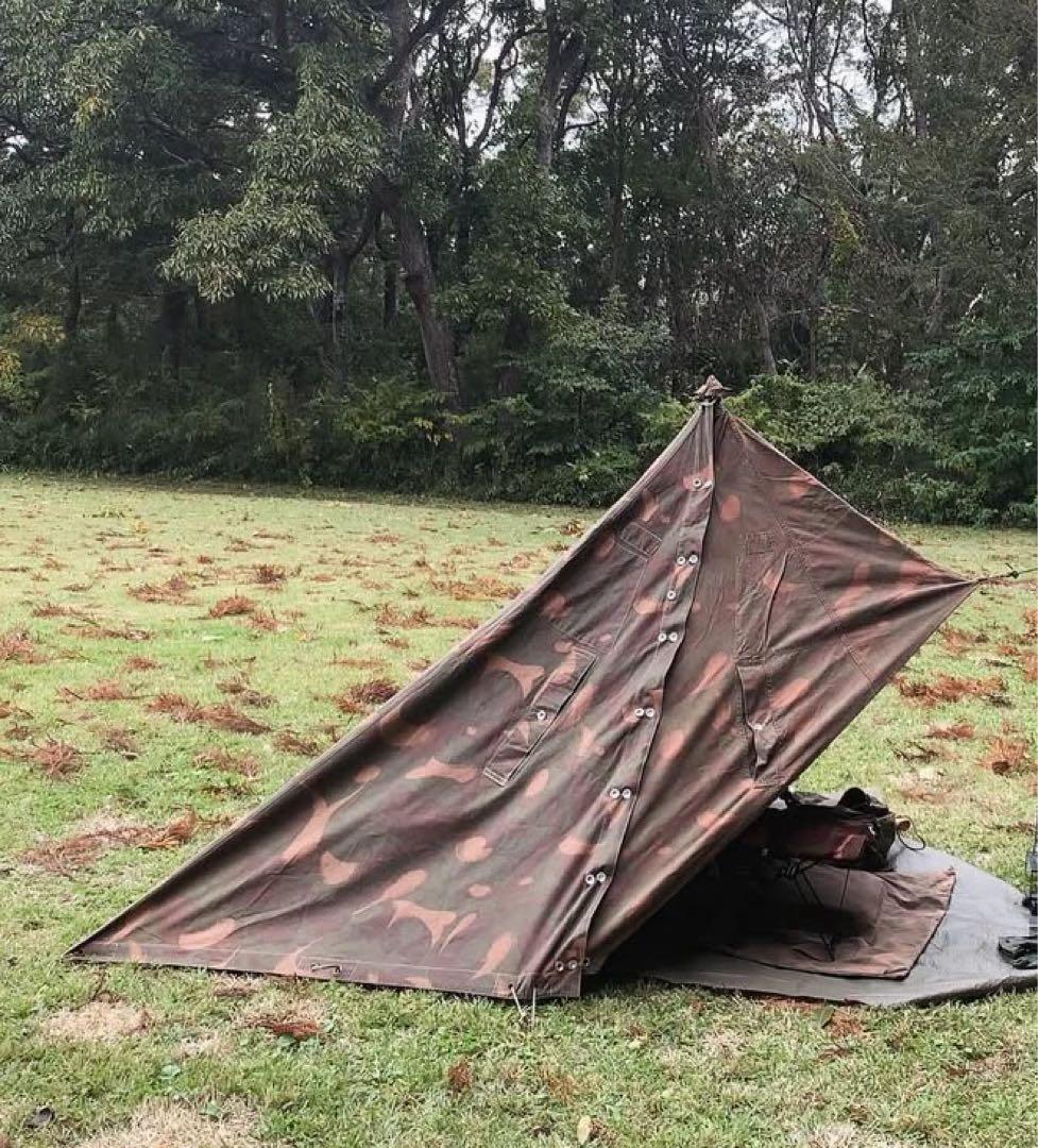 【希少】ハンガリー軍幕ハリケーンカモ NOKKI 1枚