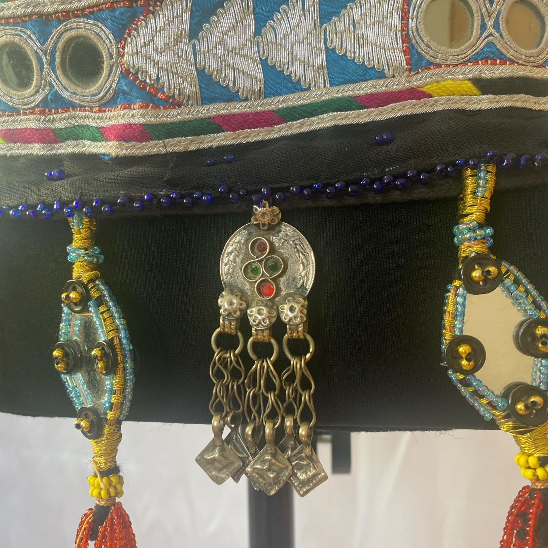 【一点もの】FCBDスタイル アフガンベルト 　ミラーワーク　クチ族