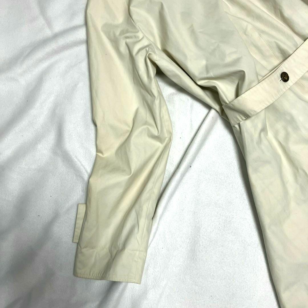 かっこいい！BURBERRY ステンカラーコート 刺繍　ボタン必見