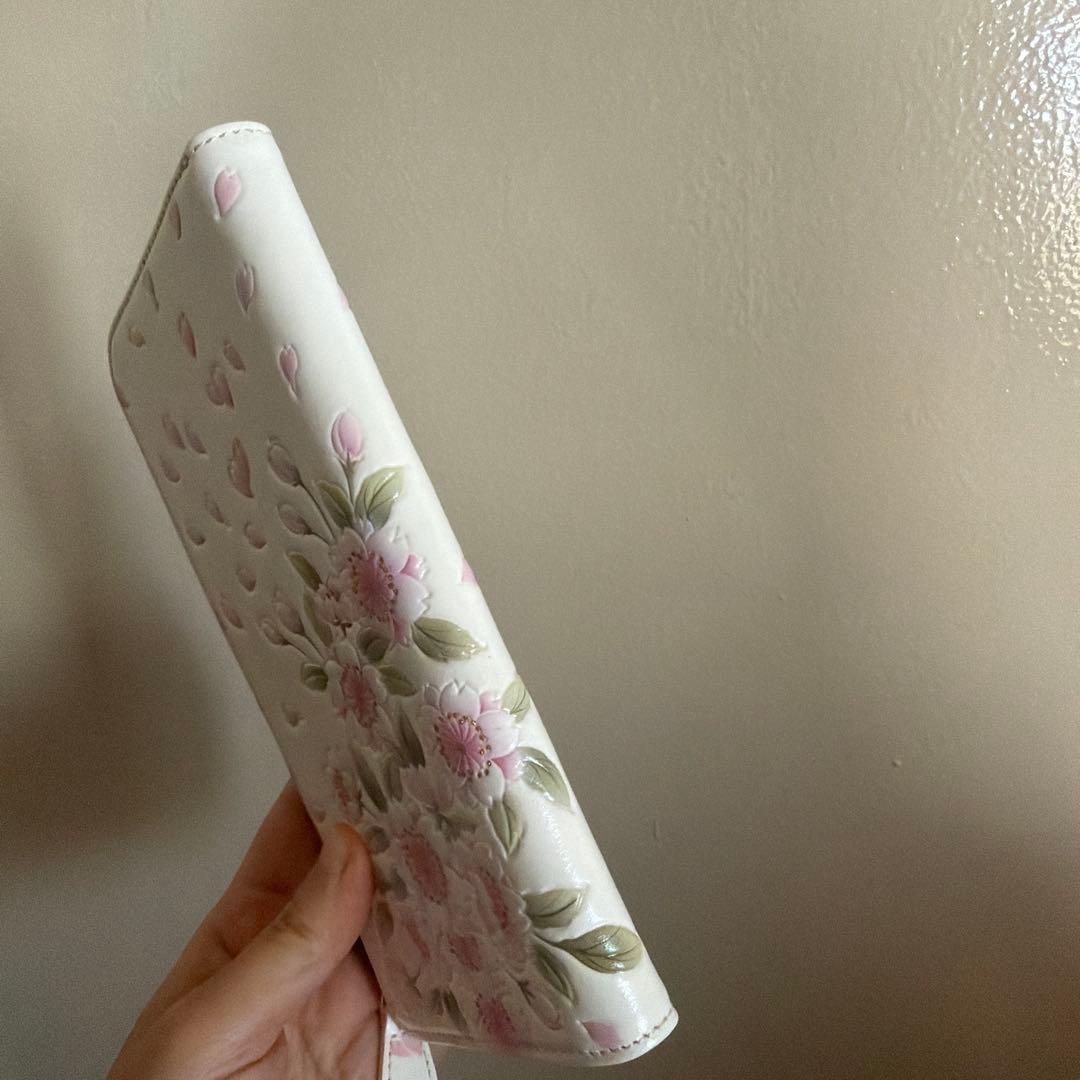 浅草文庫八重櫻　本革長財布　新品未使用