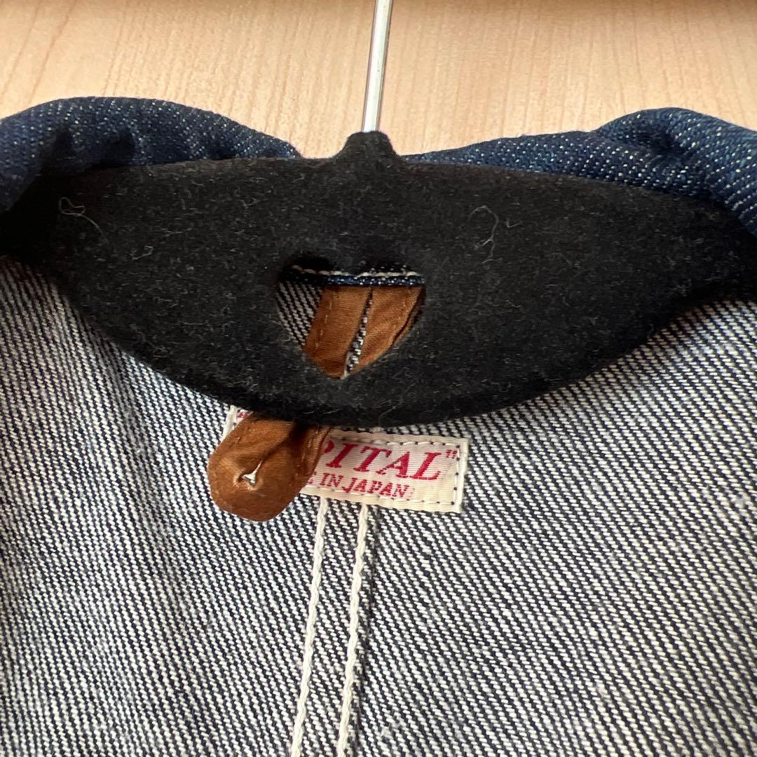 断捨離 KAPIRAL 11.5ozデニム×8ozデニム　リンゴマンカバーオール