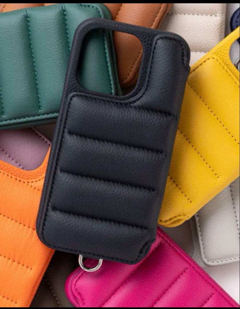 DEMIU iPhone16 pro ケース 手帳型 レザー