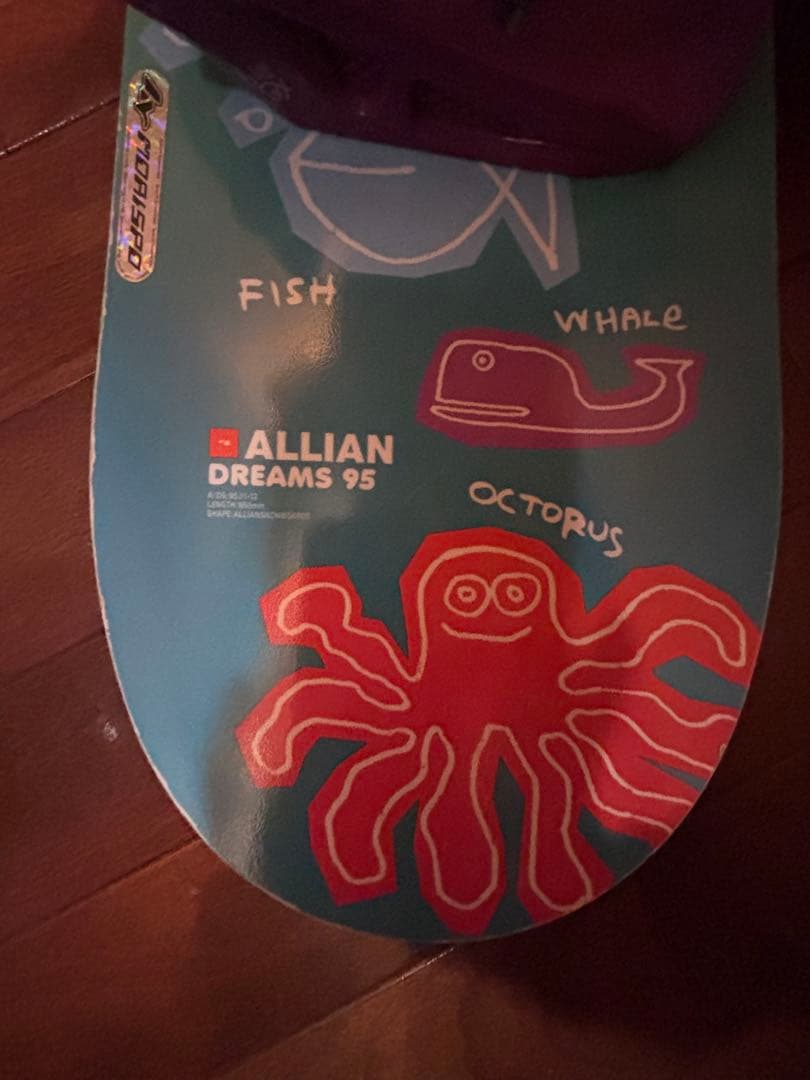 ALLIAN カラフルスノーボード 子供用