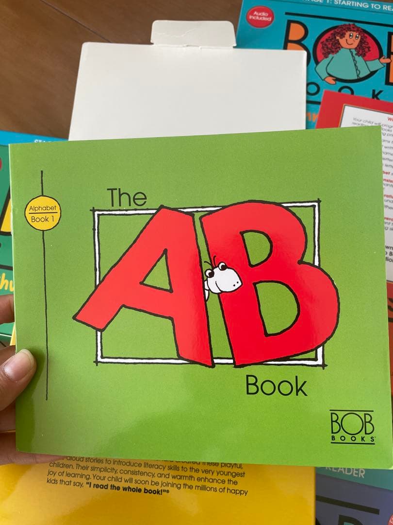 BOB books 6セットKindergarten 英語絵本　英語教材