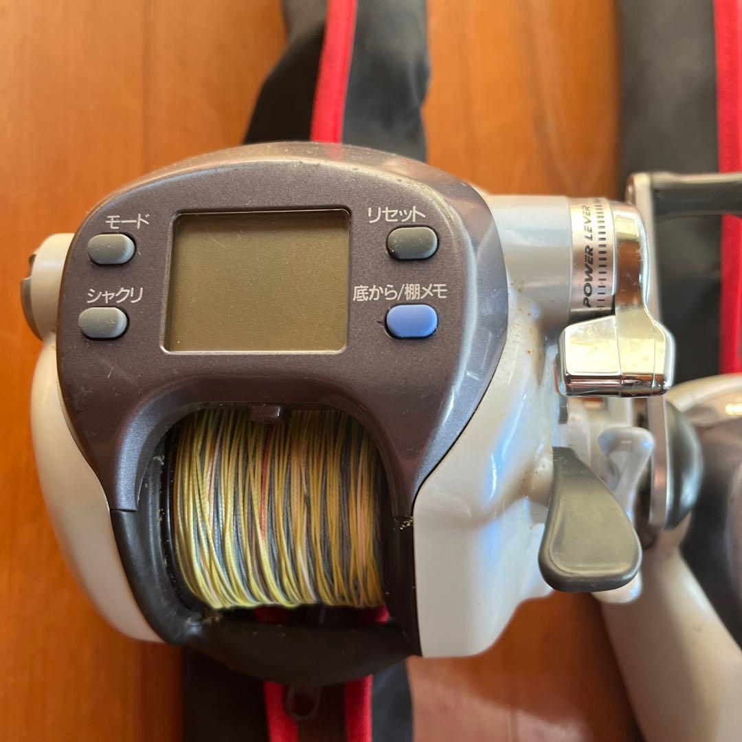 電動リール 2個セット シルバー