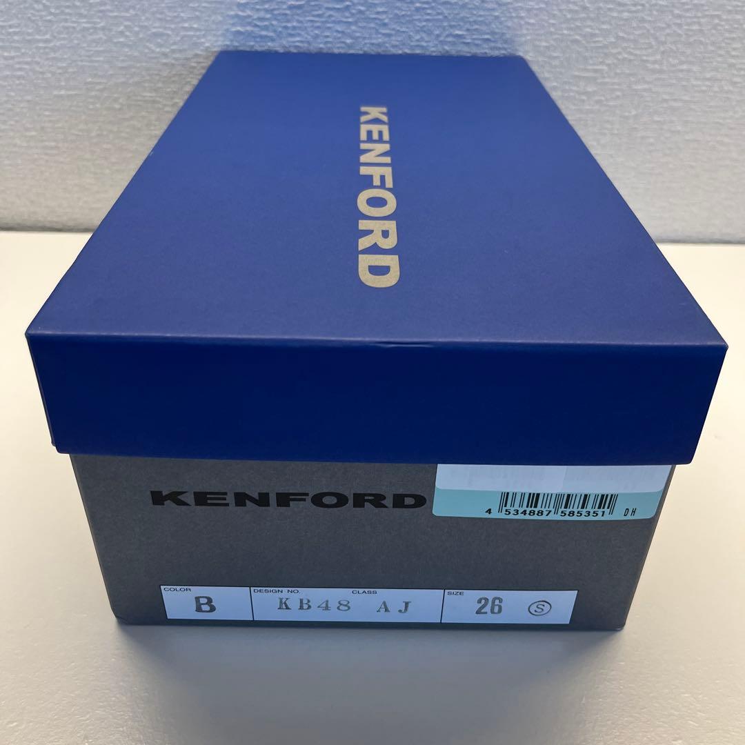 ケンフォード ビジネスシューズ 3E ストレートチップ KB48 26.0 cm