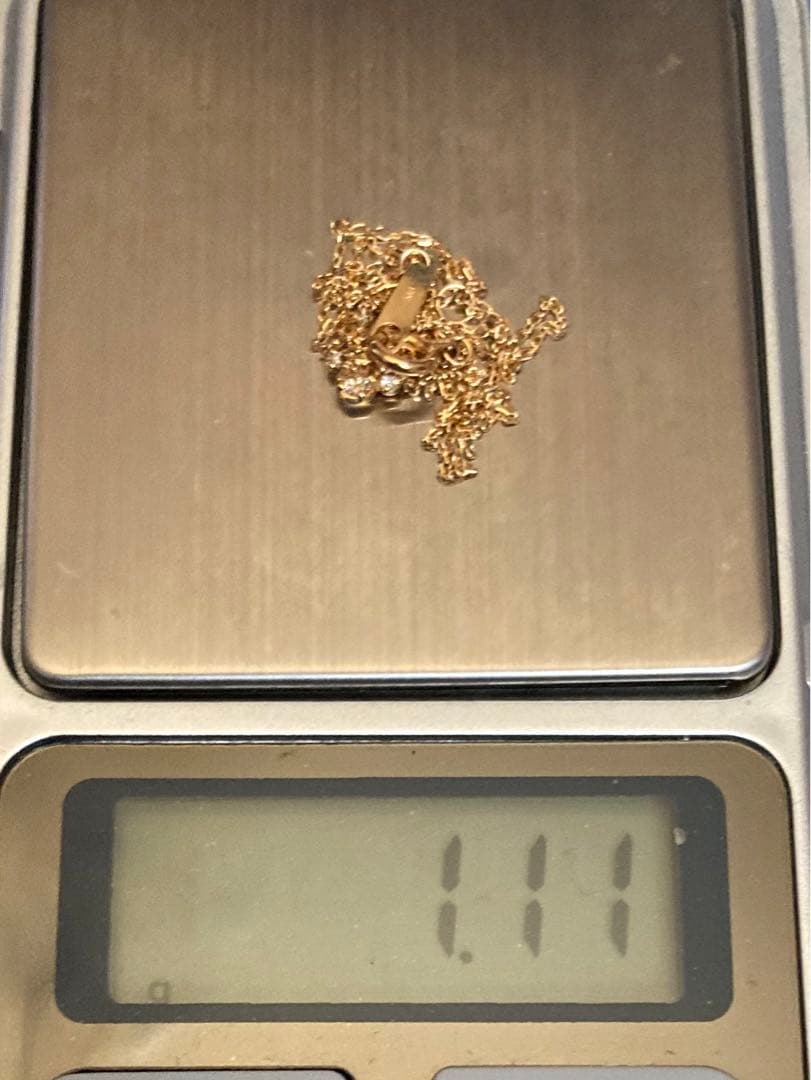 ⭐︎K.uno TiamTiam K18 肉球　ダイヤ　ネックレス⭐︎