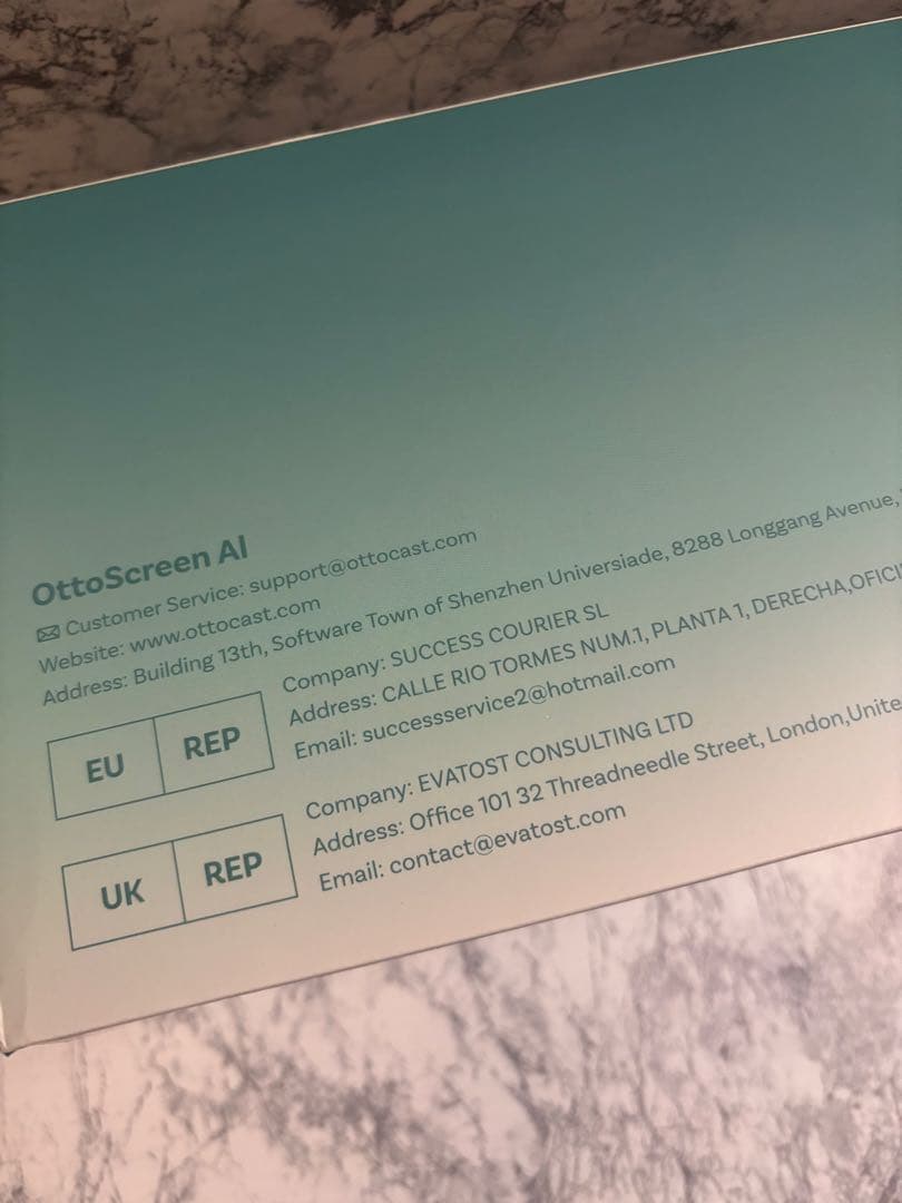 新品未開封・Ottocast OttoScreen AI