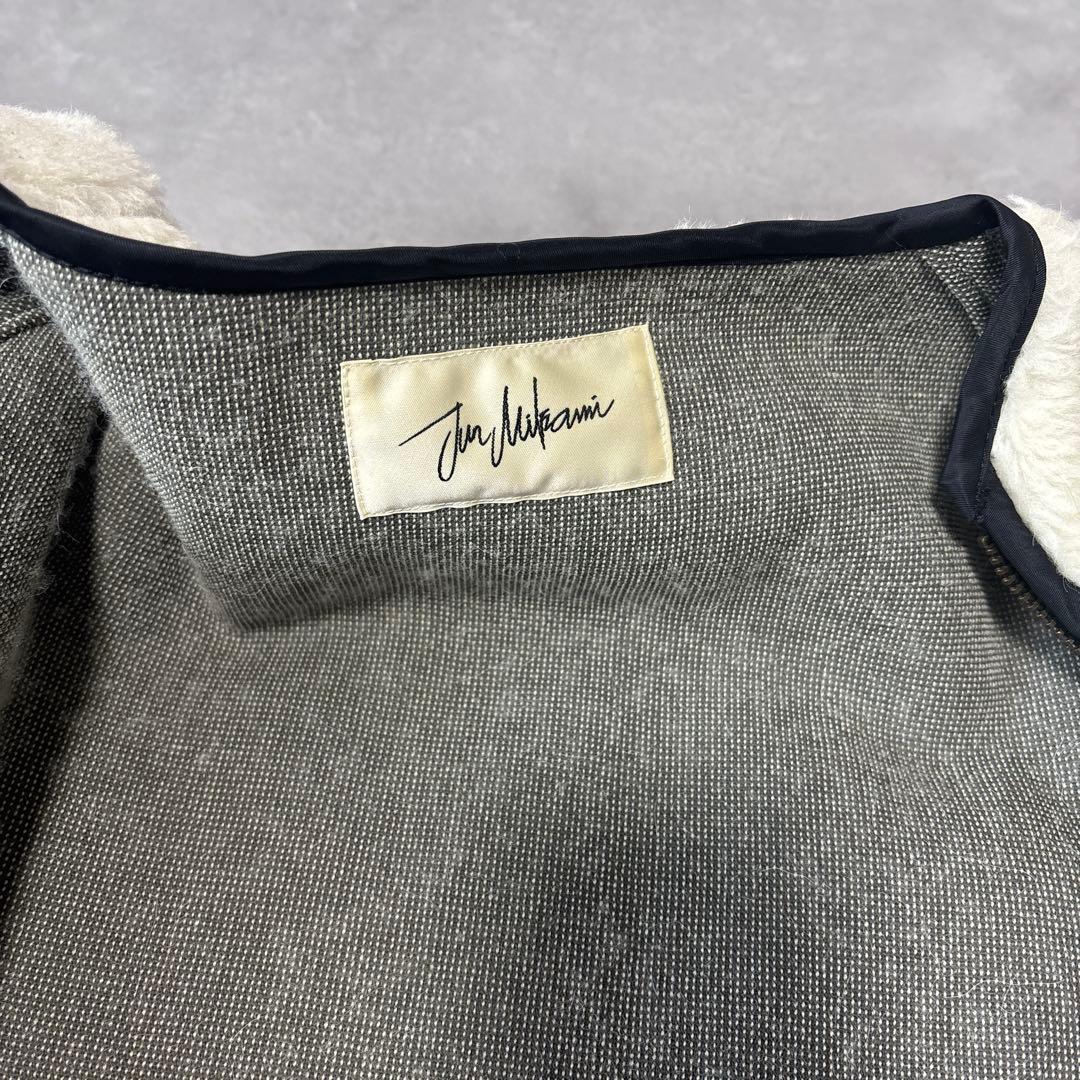 ジュンミカミ junmikami 別注　ボア　ジャケット　コート