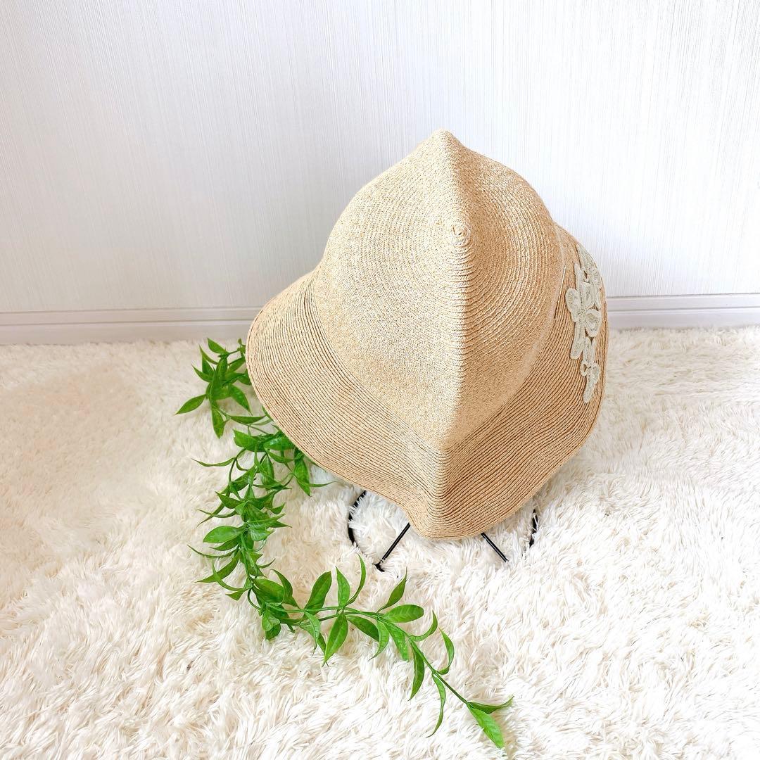 【美品】Athena NEW YORK アシーナニューヨーク　麦わら帽子