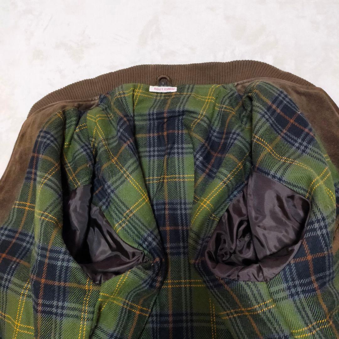 80S　ユーロヴィンテージ　フランス古着　MA-1タイプ　スエードジャケット