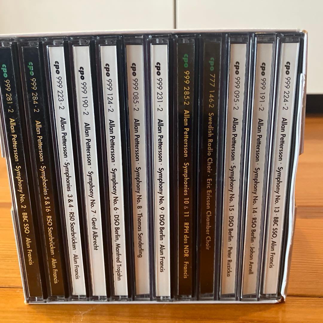 アラン・ペッテション:交響曲全集 (12枚組ボックス・セット)