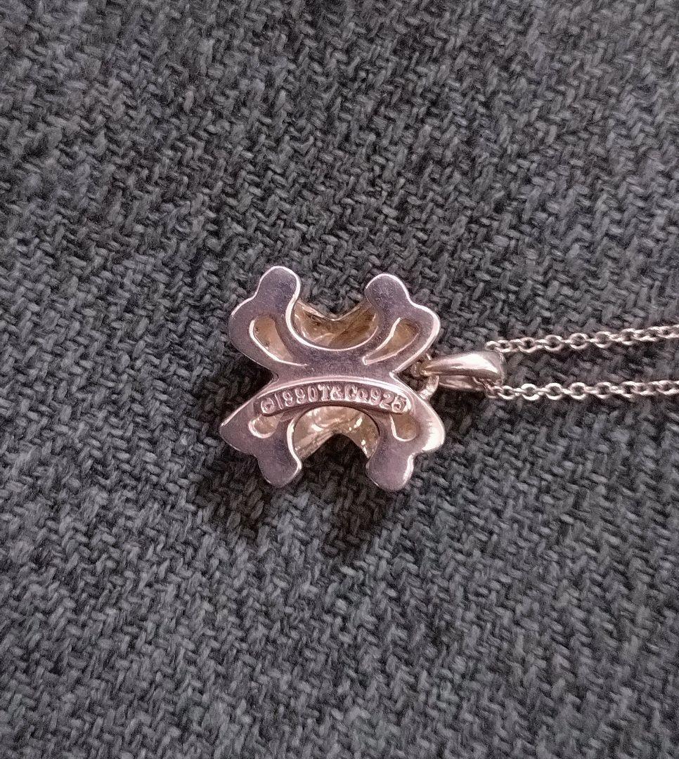 TIFFANY　シルバー925 シグネチャークロスネックレス
