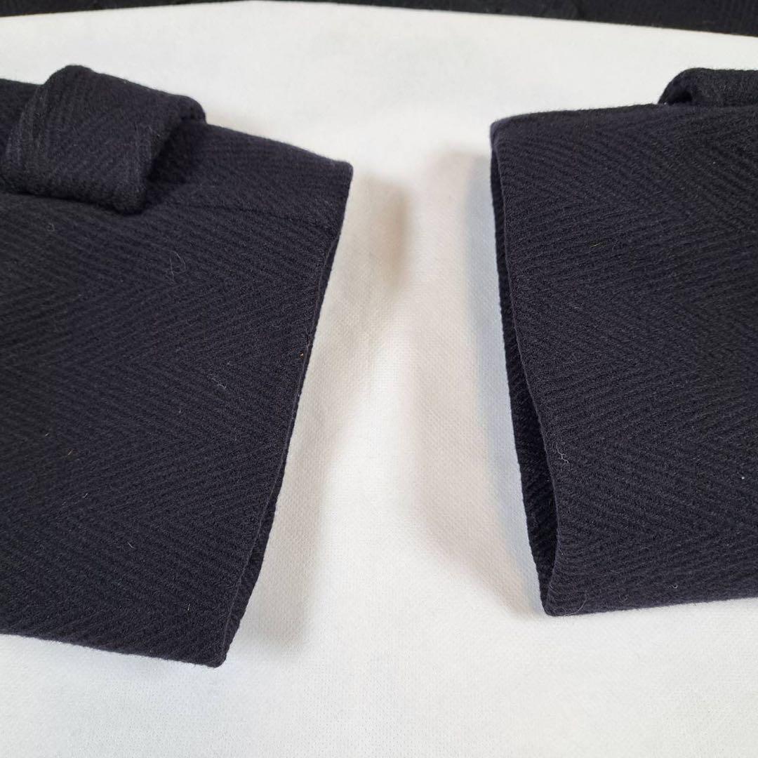 希少サイズ　CHAPS ラルフローレン　ヘリンボーン　ピーコート