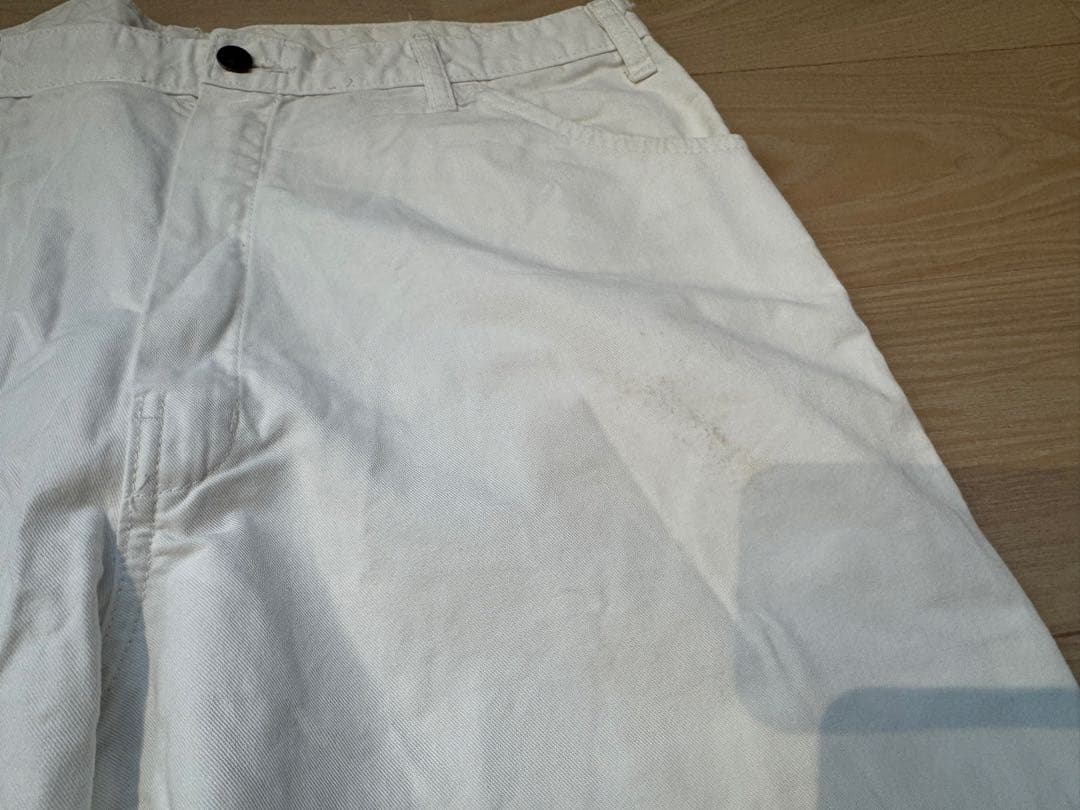 ②Sherwin-Williams ホワイトパンツ　38✖️30 デッドストック