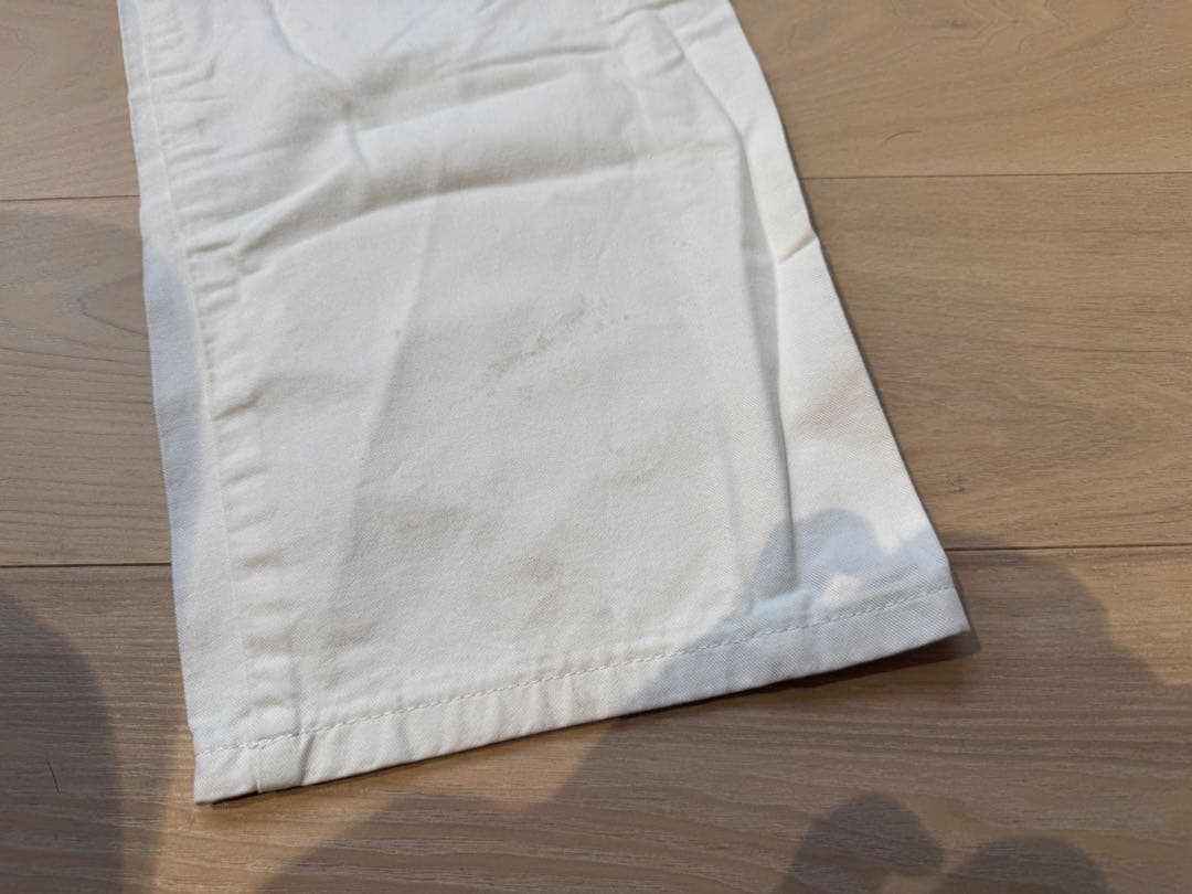 ②Sherwin-Williams ホワイトパンツ　38✖️30 デッドストック