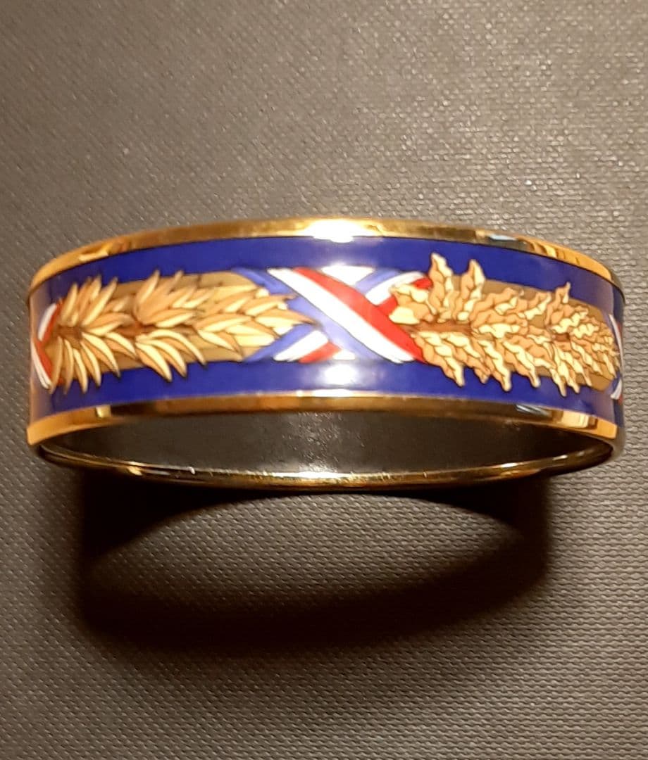 ヴィンテージ HERMES エマイユバングル