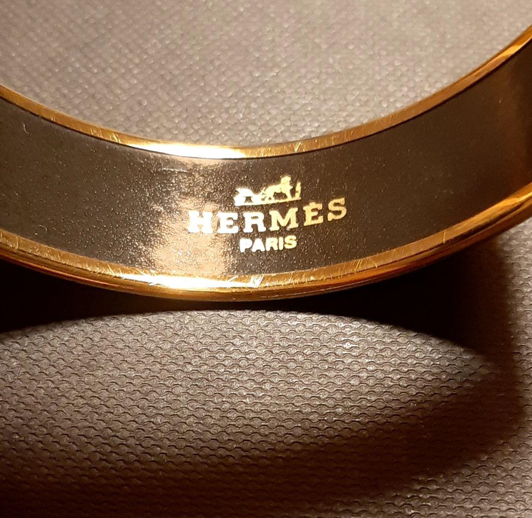 ヴィンテージ HERMES エマイユバングル