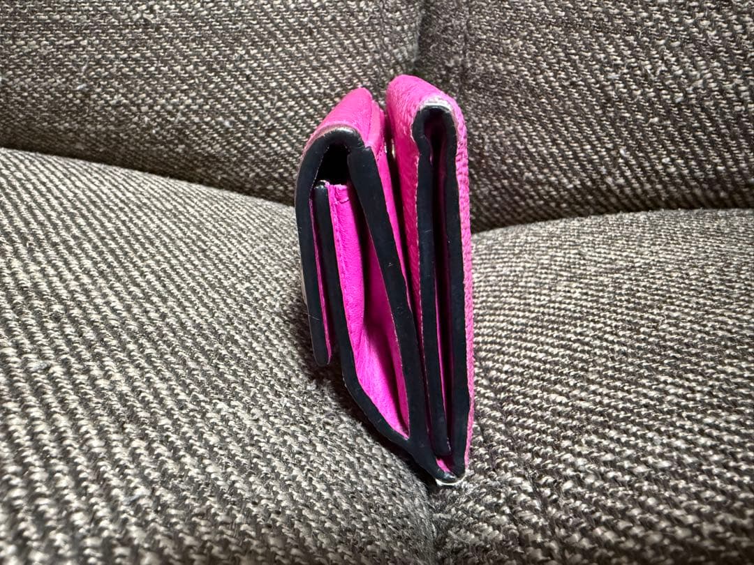 LOUIS VUITTON ピンク 三つ折り財布